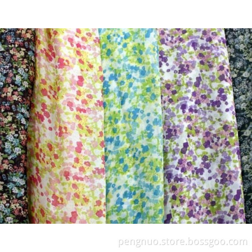 50d Polyester Printed Chiffon Fabric